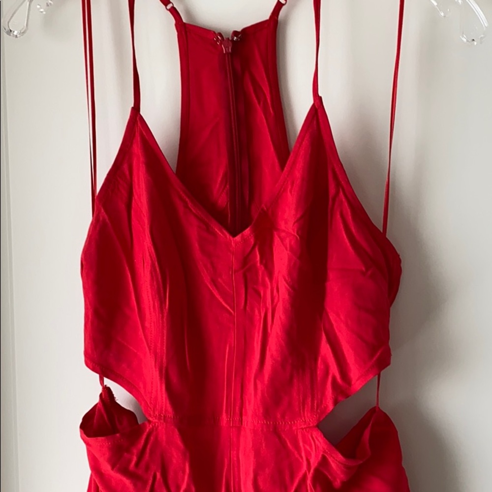Red Express Romper - Picture 2 of 5